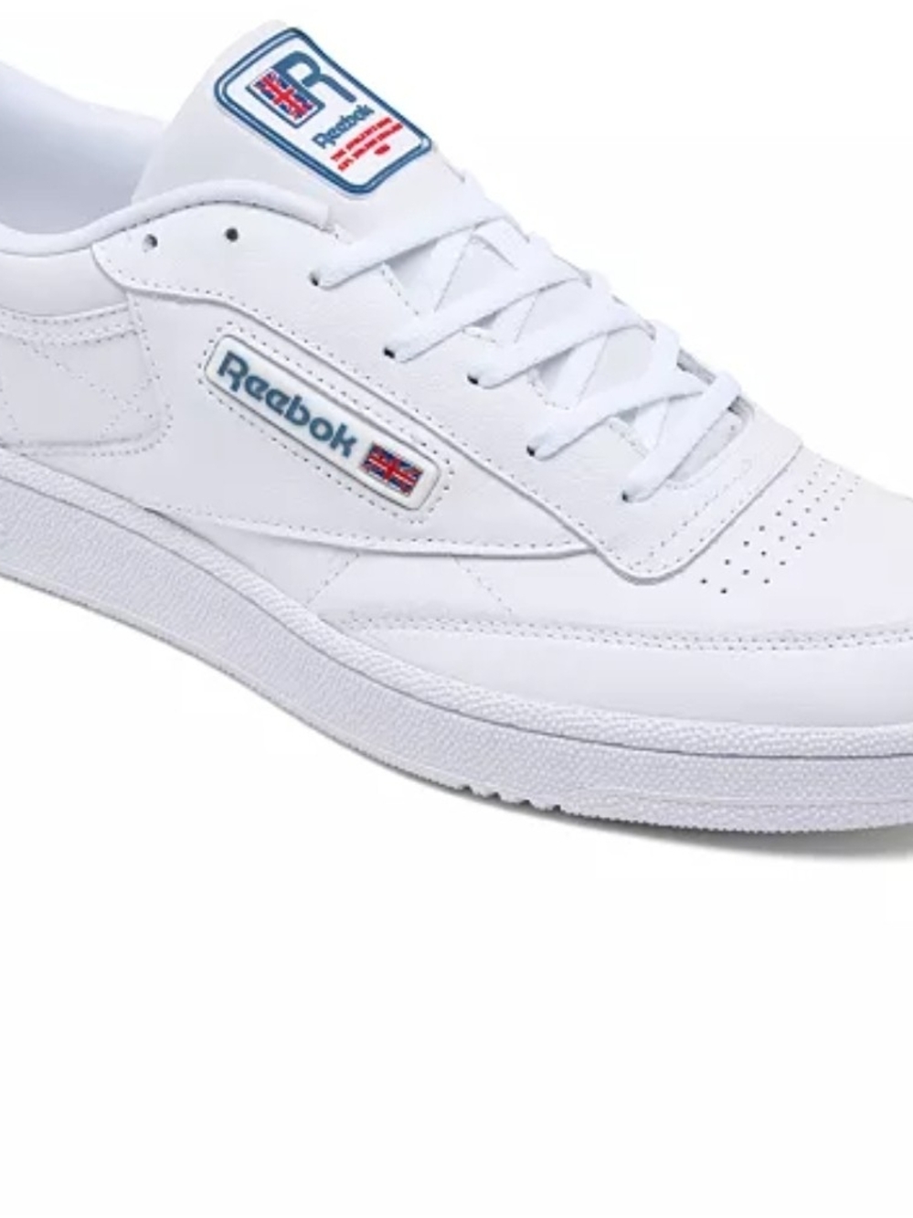 Reebok Men's Club C 85 Casual Sneakers Size 8 Color White